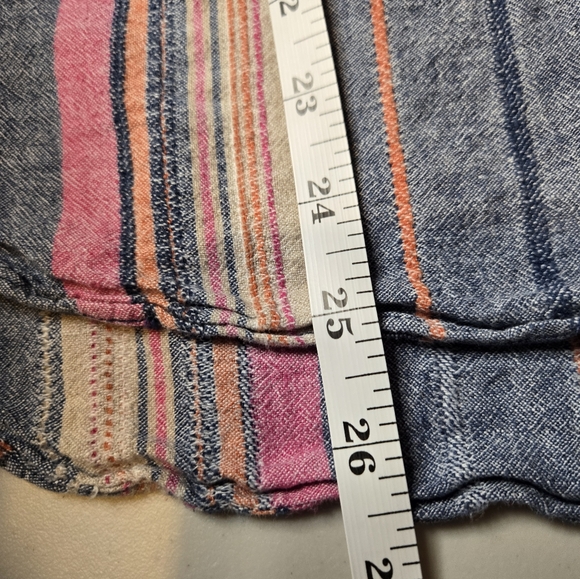 Isaac Mizrahi Striped Shirt - Picture 7 of 7